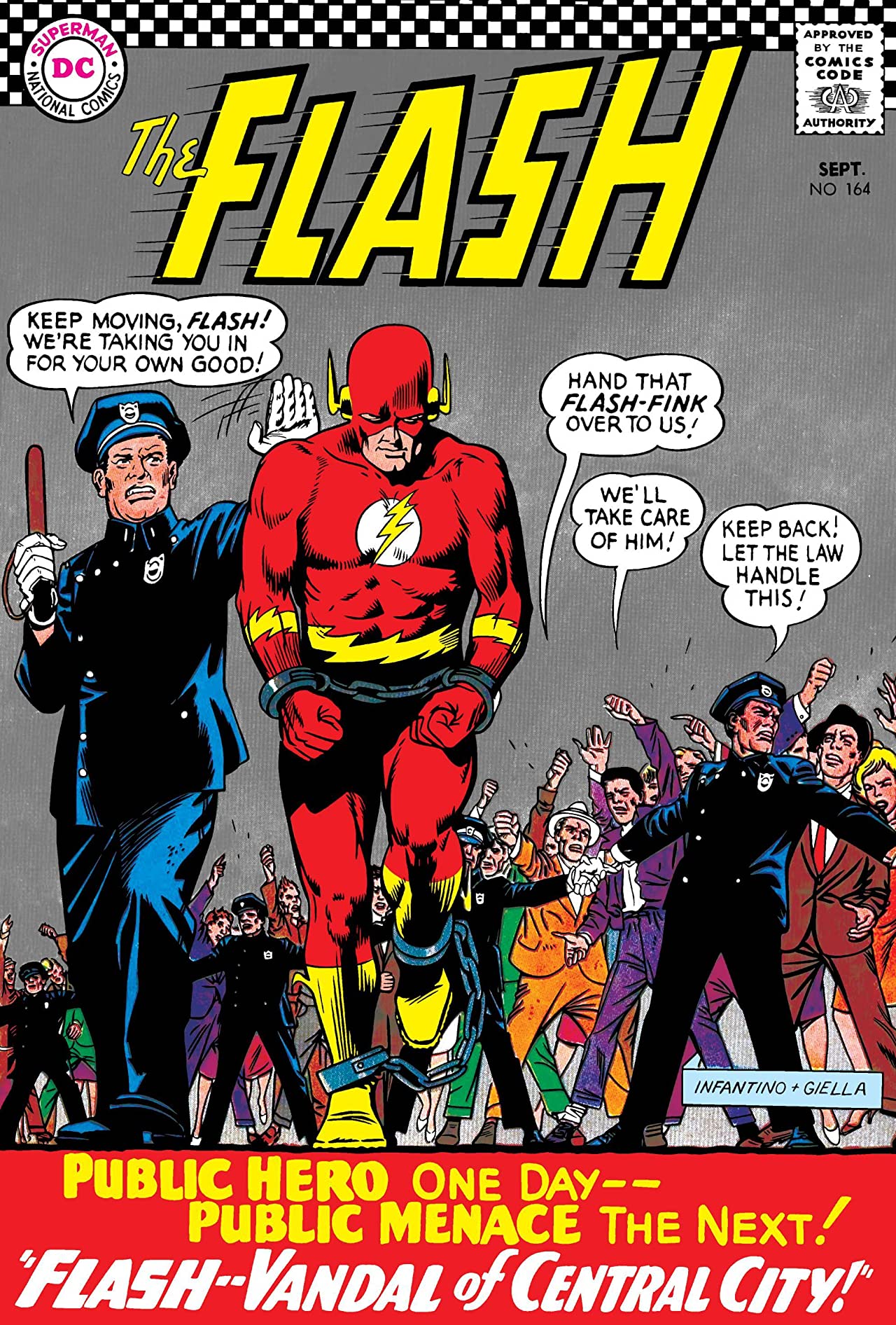 The Flash #164 cover