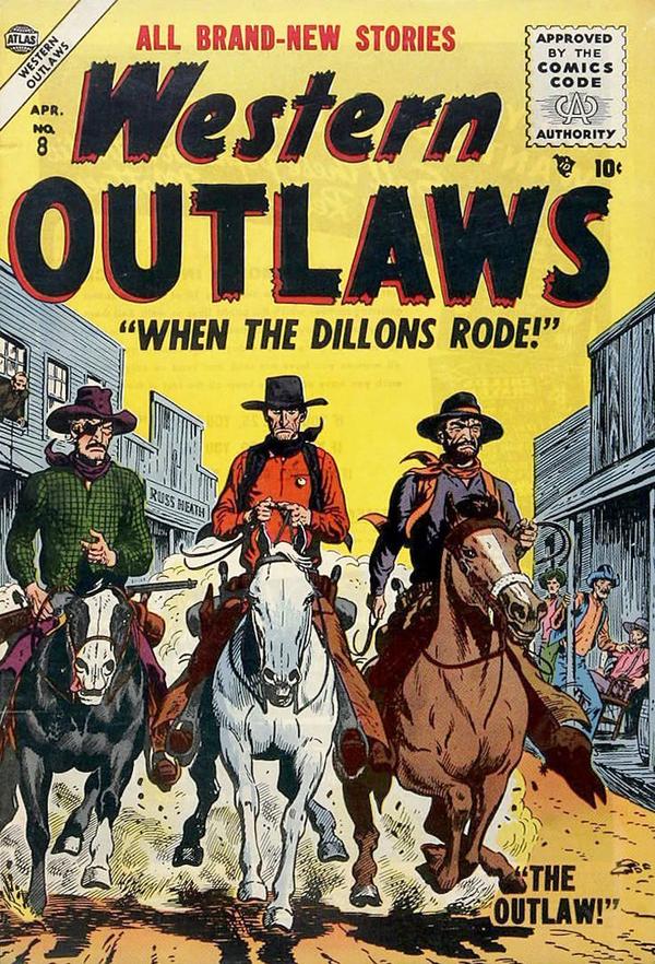 Western Outlaws #8 cover