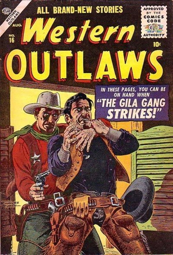 Western Outlaws #16 cover
