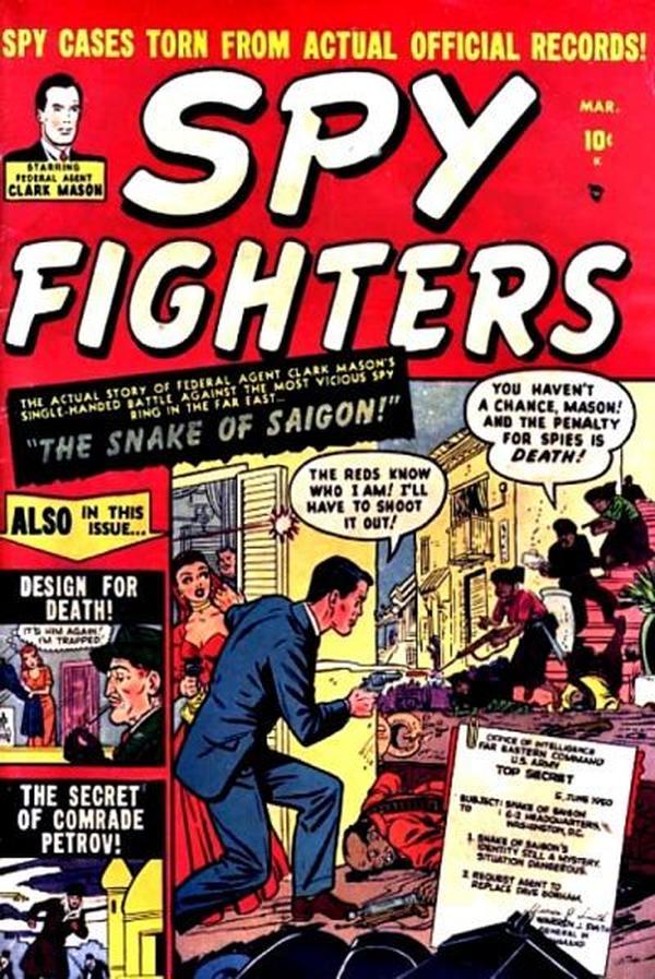 Spy Fighters #1 cover