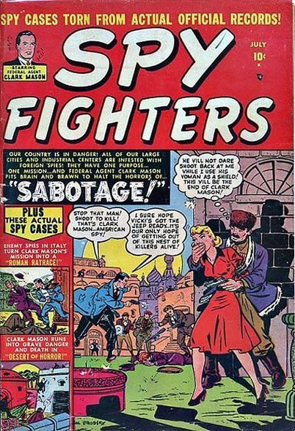 Spy Fighters #3 cover