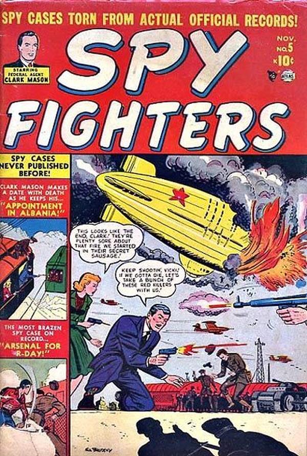 Spy Fighters #5 cover