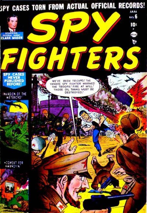 Spy Fighters #6 cover