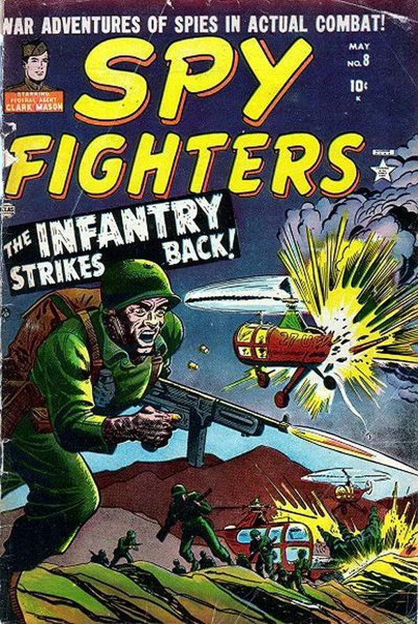 Spy Fighters #8 cover