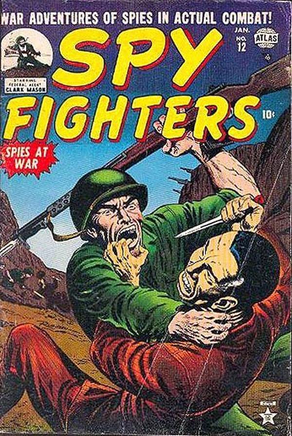 Spy Fighters #12 cover