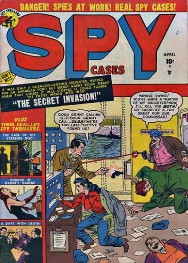 Spy Cases #4 cover