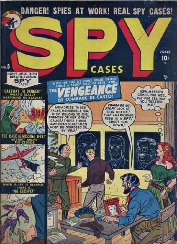 Spy Cases #5 cover