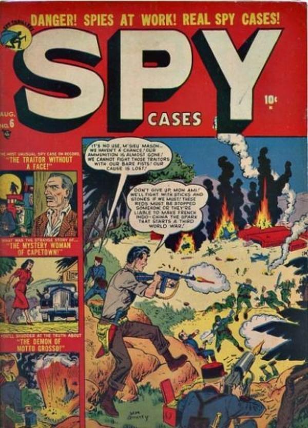 Spy Cases #6 cover