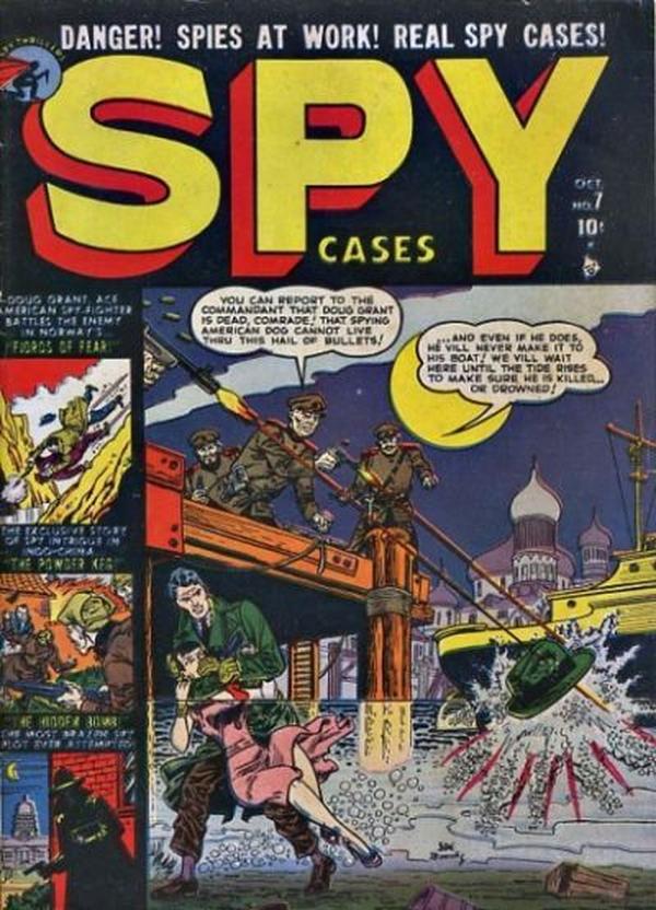 Spy Cases #7 cover