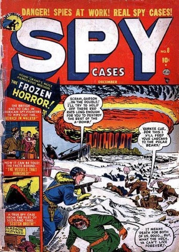 Spy Cases #8 cover