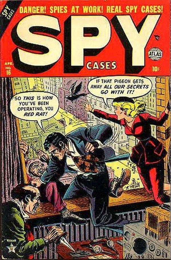 Spy Cases #16 cover