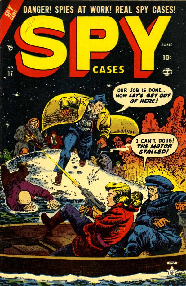Spy Cases #17 cover