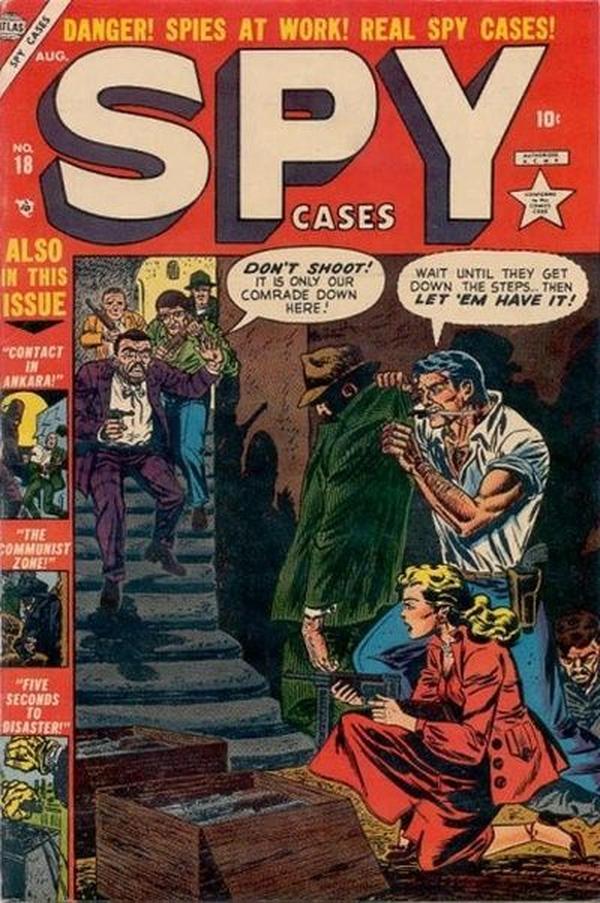 Spy Cases #18 cover