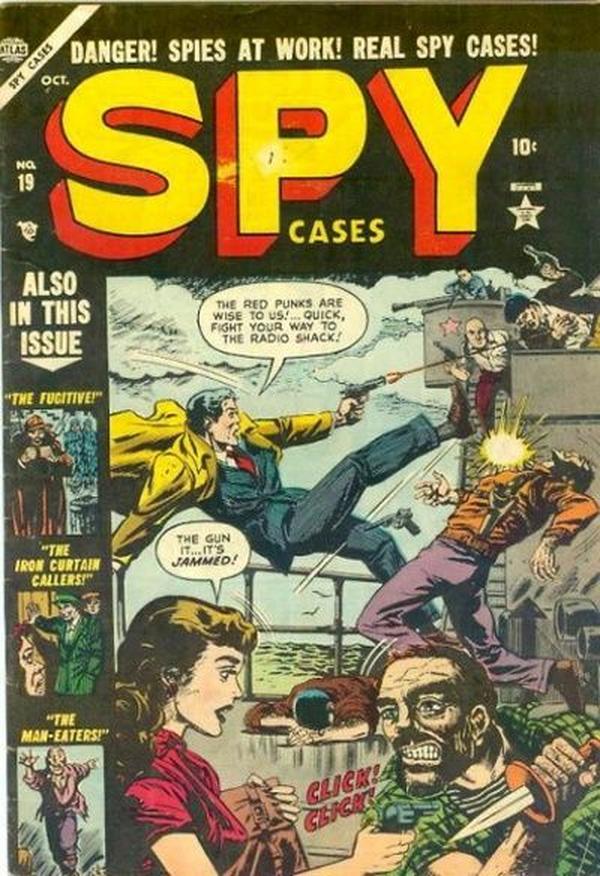 Spy Cases #19 cover