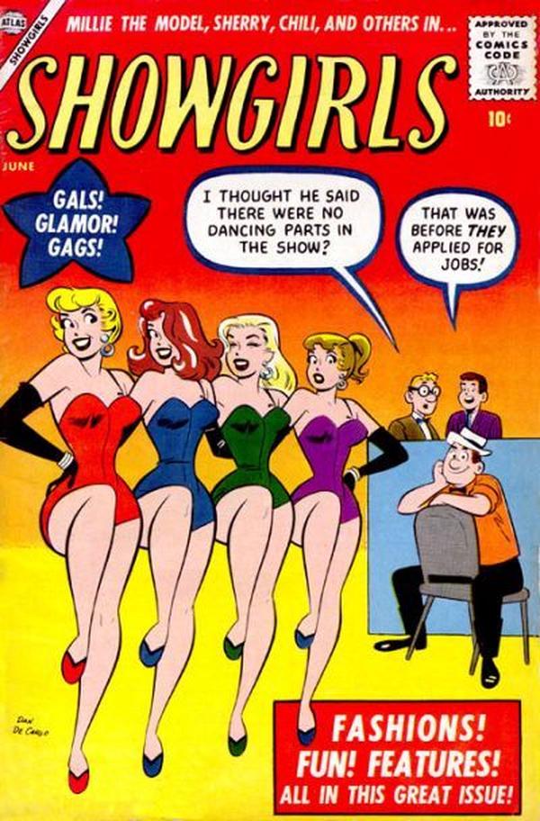 Showgirls #1 cover