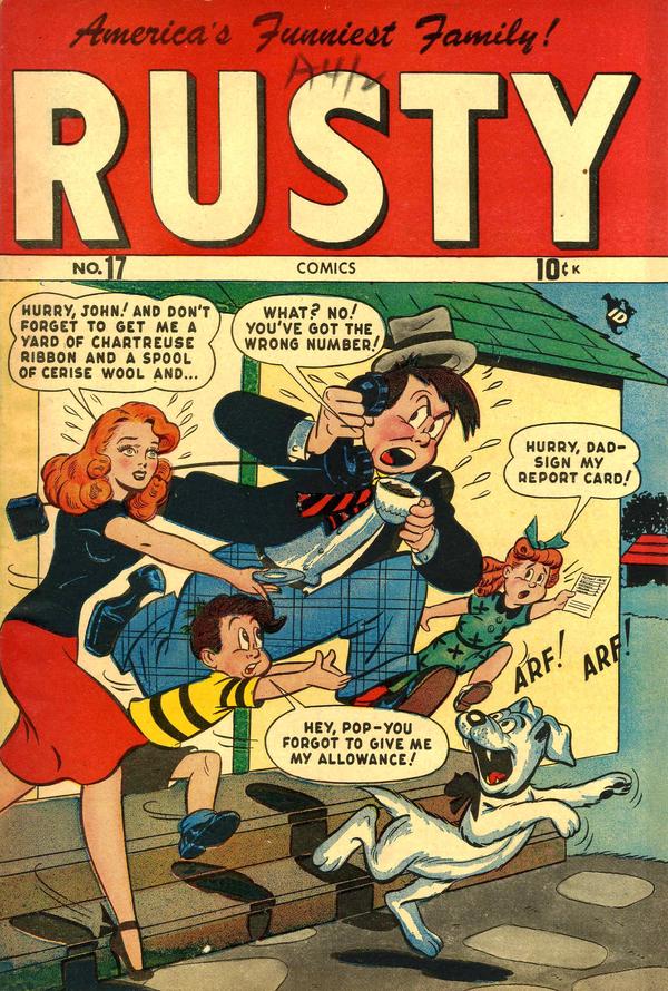 Rusty Comics #17 cover