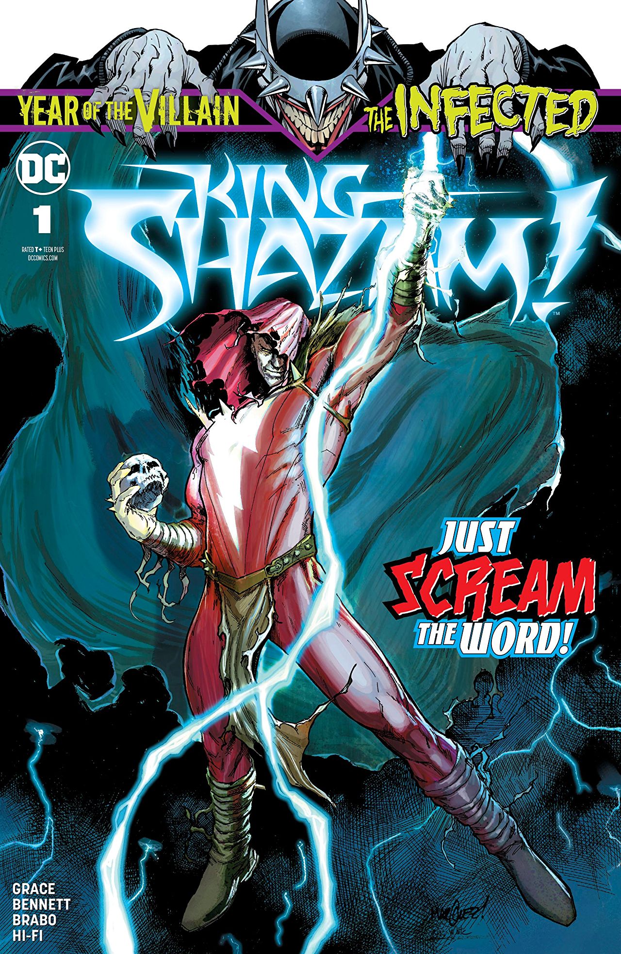 The Infected: King Shazam #1 cover