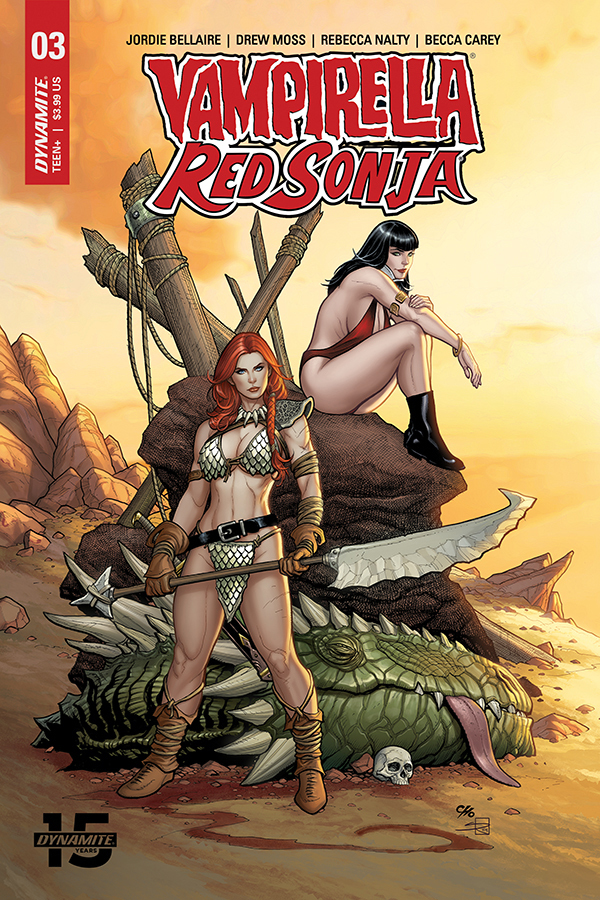 Vampirella / Red Sonja #3 cover