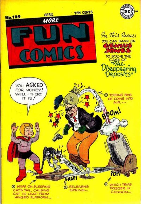 More Fun Comics #109 cover