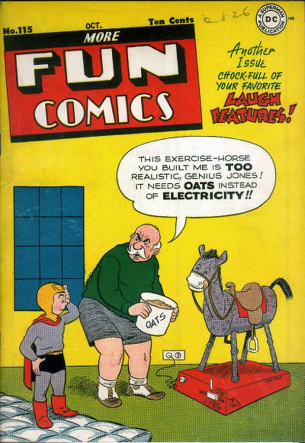 More Fun Comics #115 cover