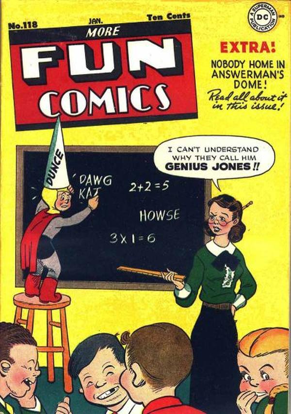 More Fun Comics #118 cover