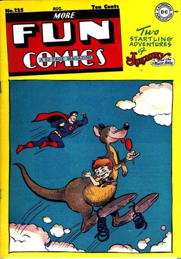 More Fun Comics #125 cover