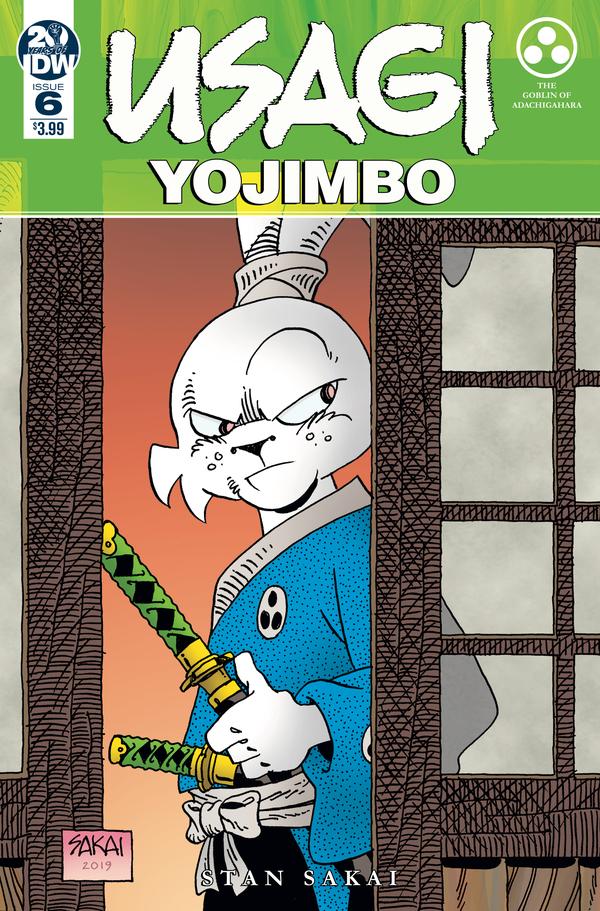 Usagi Yojimbo #6 cover