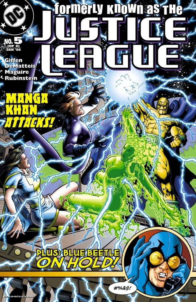 Formerly Known as the Justice League #5 cover