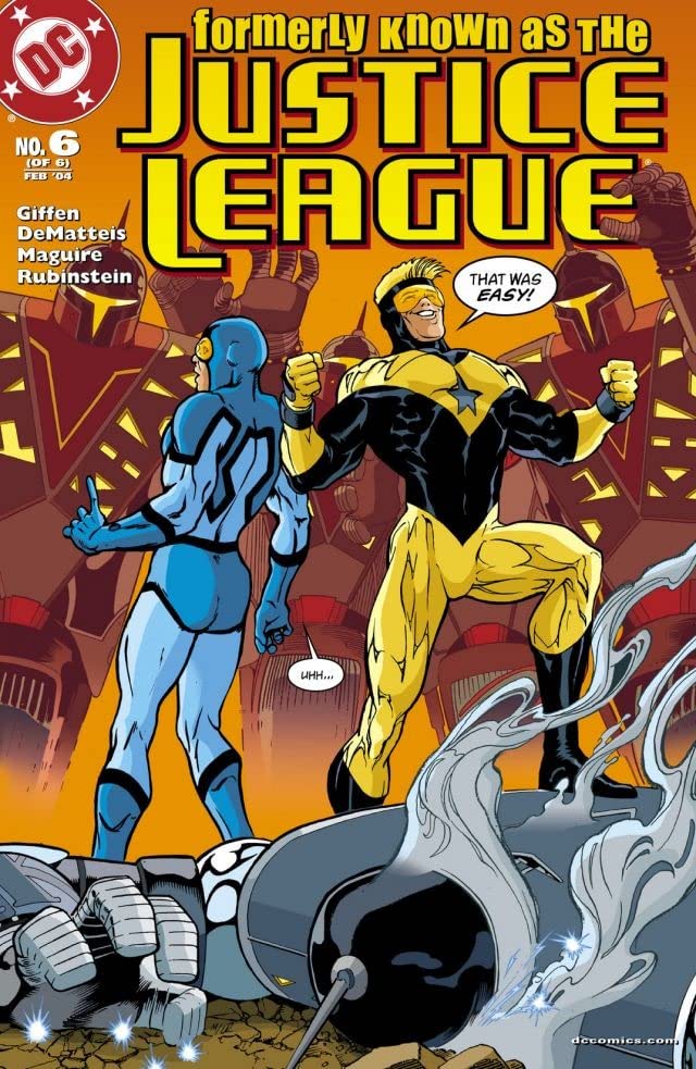 Formerly Known as the Justice League #6 cover