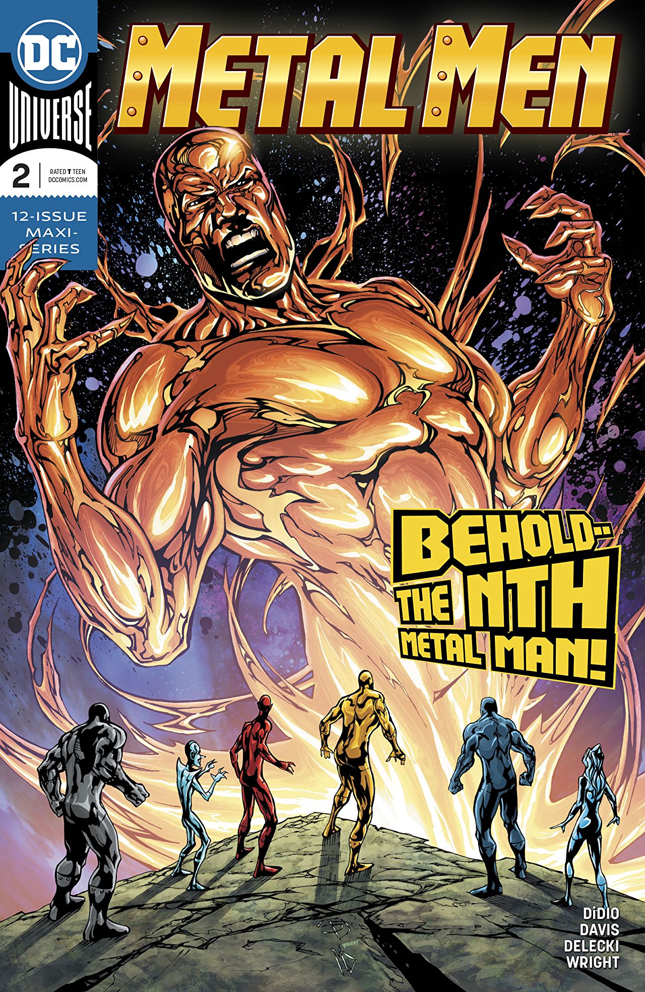 Metal Men #2 cover