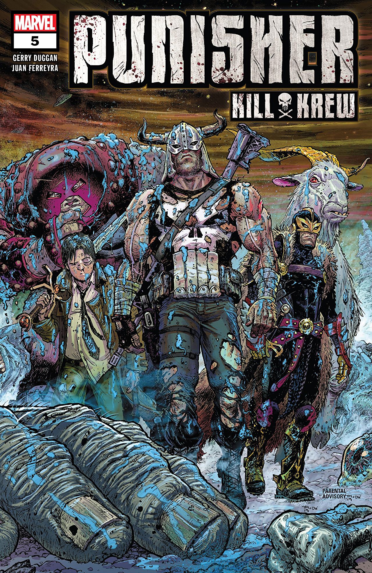 Punisher Kill Krew #5 cover