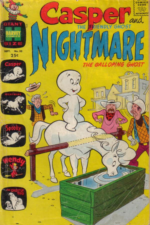 Casper & Nightmare #33 cover