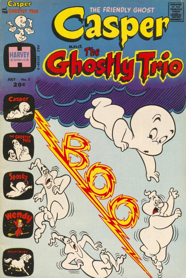Casper and the Ghostly Trio #5 cover