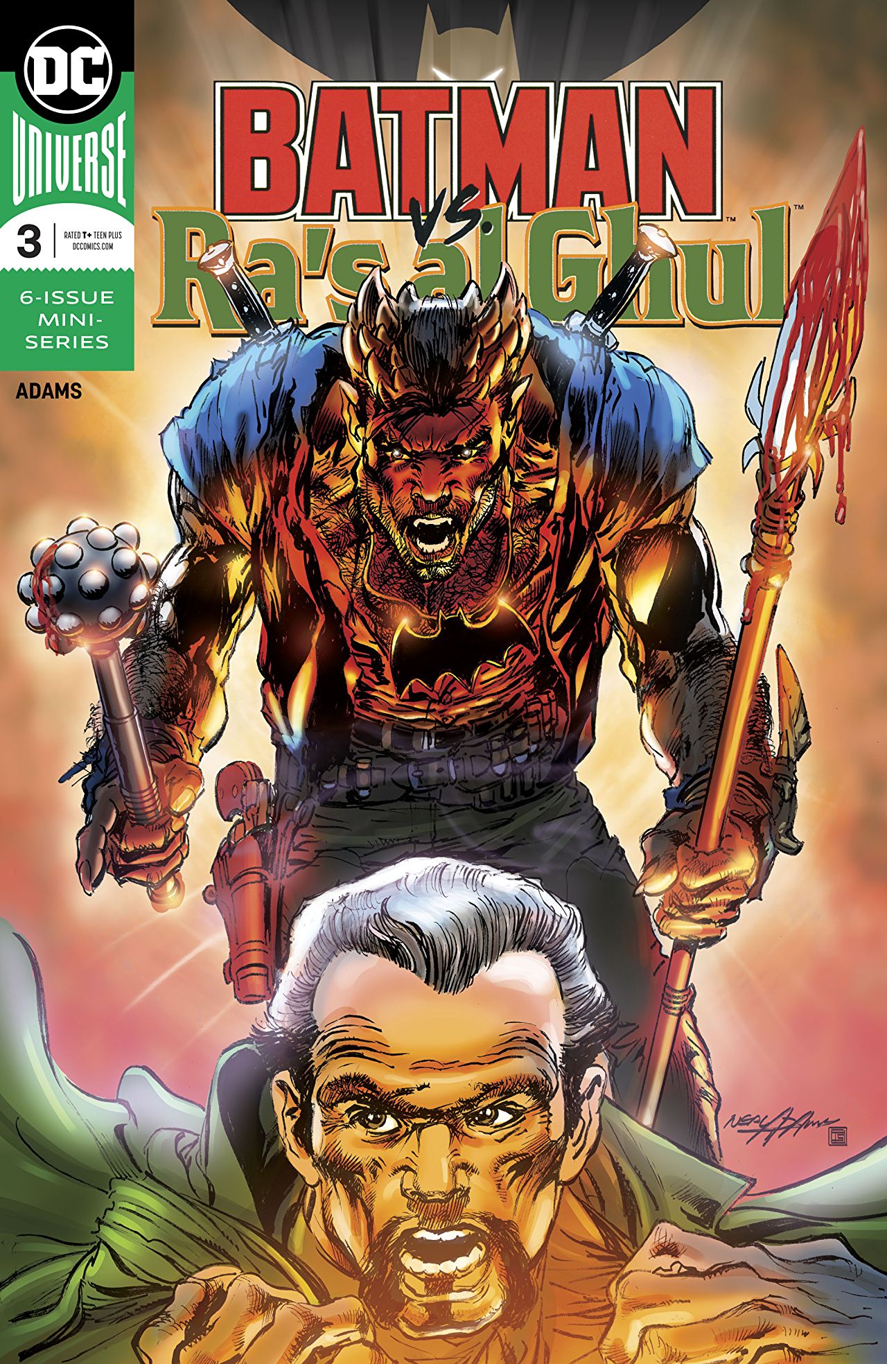 Batman vs. Ra's al Ghul #3 cover