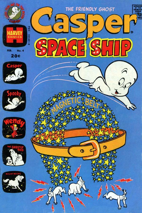 Casper Space Ship #4 cover