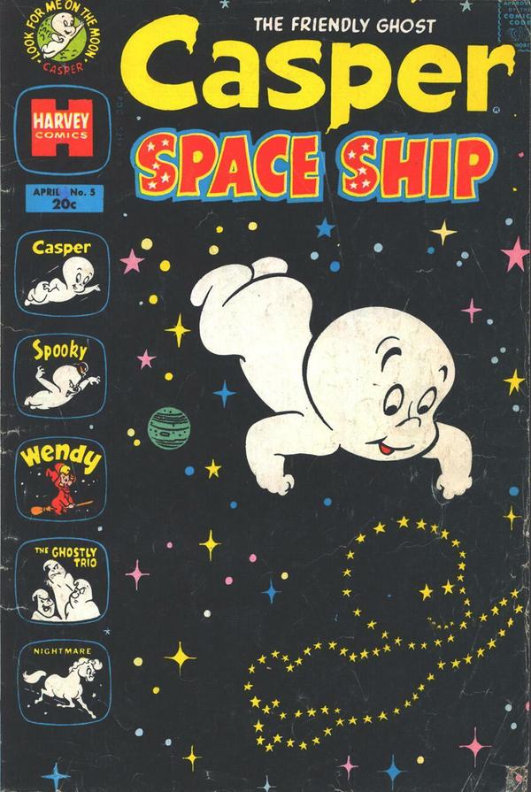 Casper Space Ship #5 cover