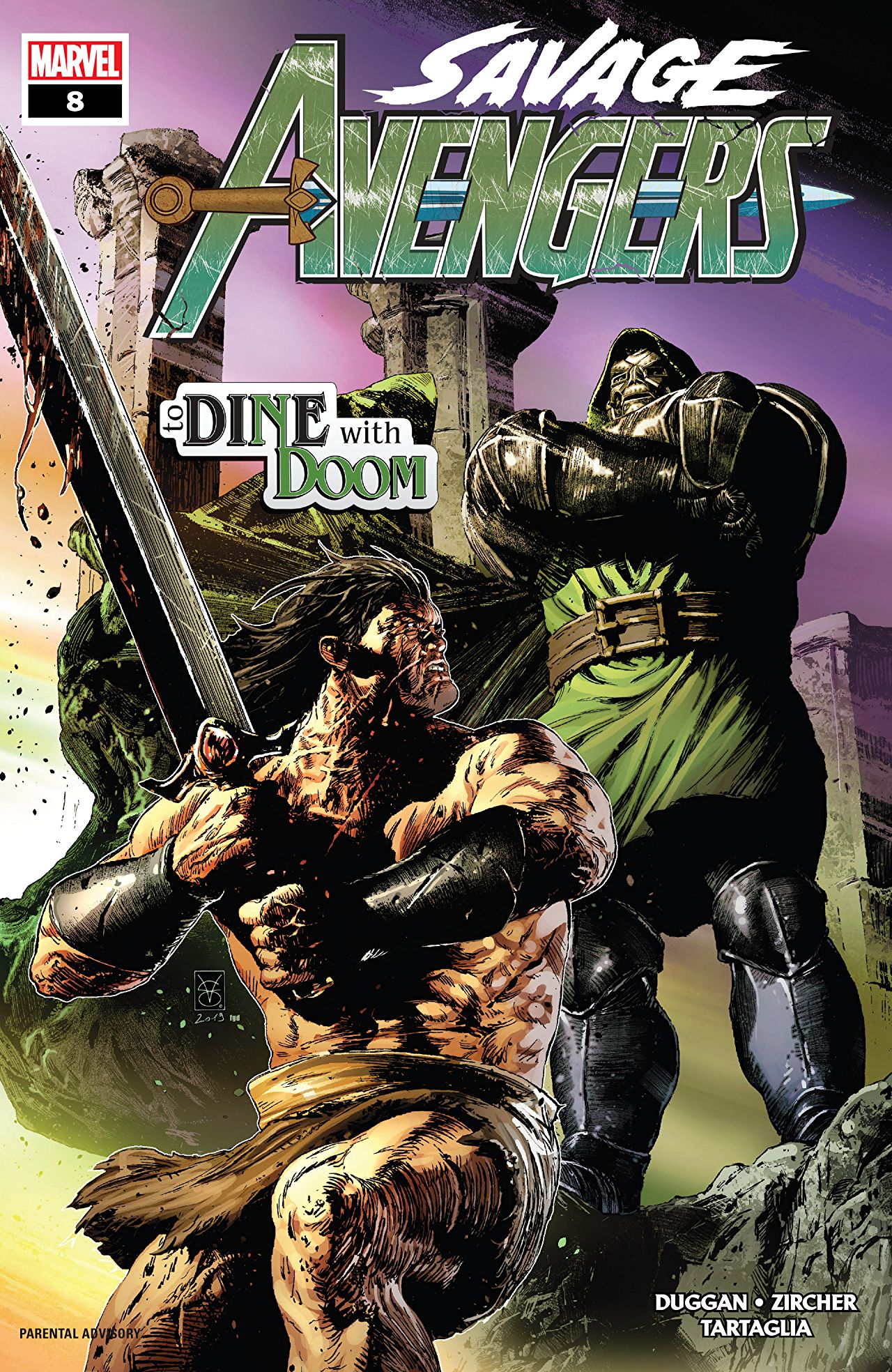 Savage Avengers #8 cover
