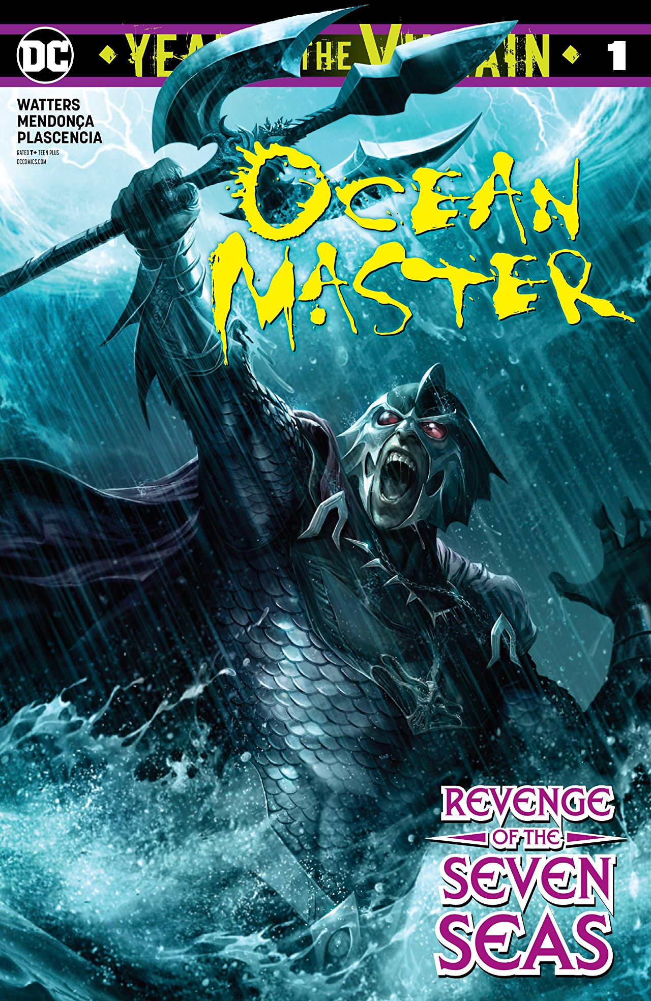 Ocean Master: Year of the Villain #1 cover