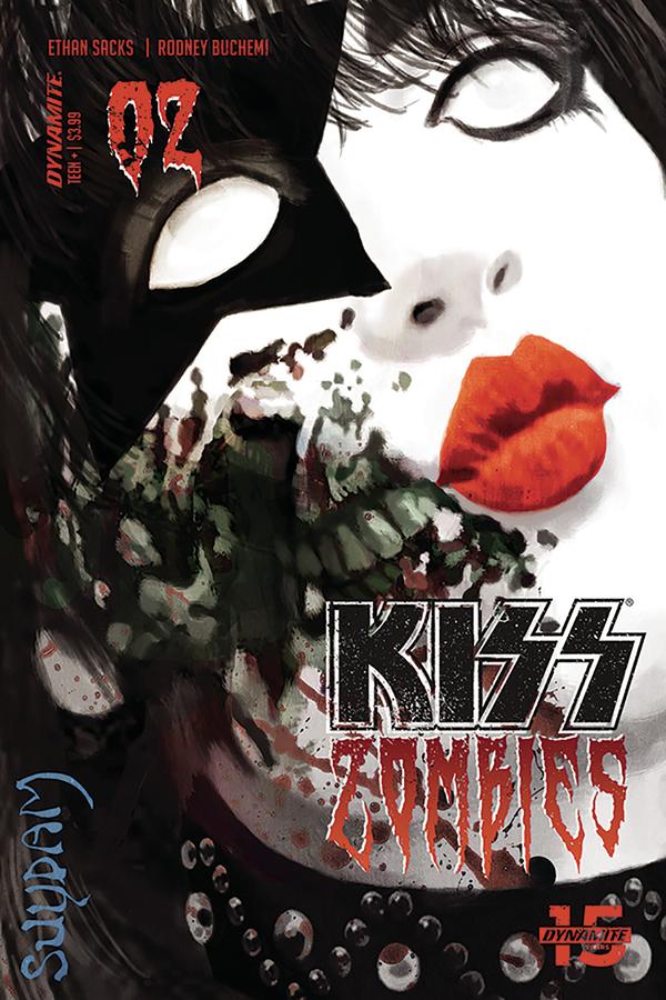 KISS: Zombies #2 cover