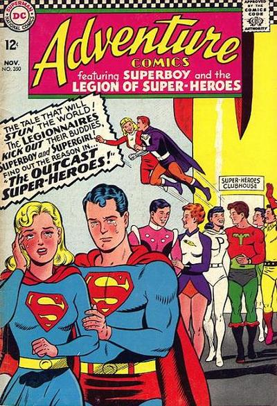 Adventure Comics #350 cover