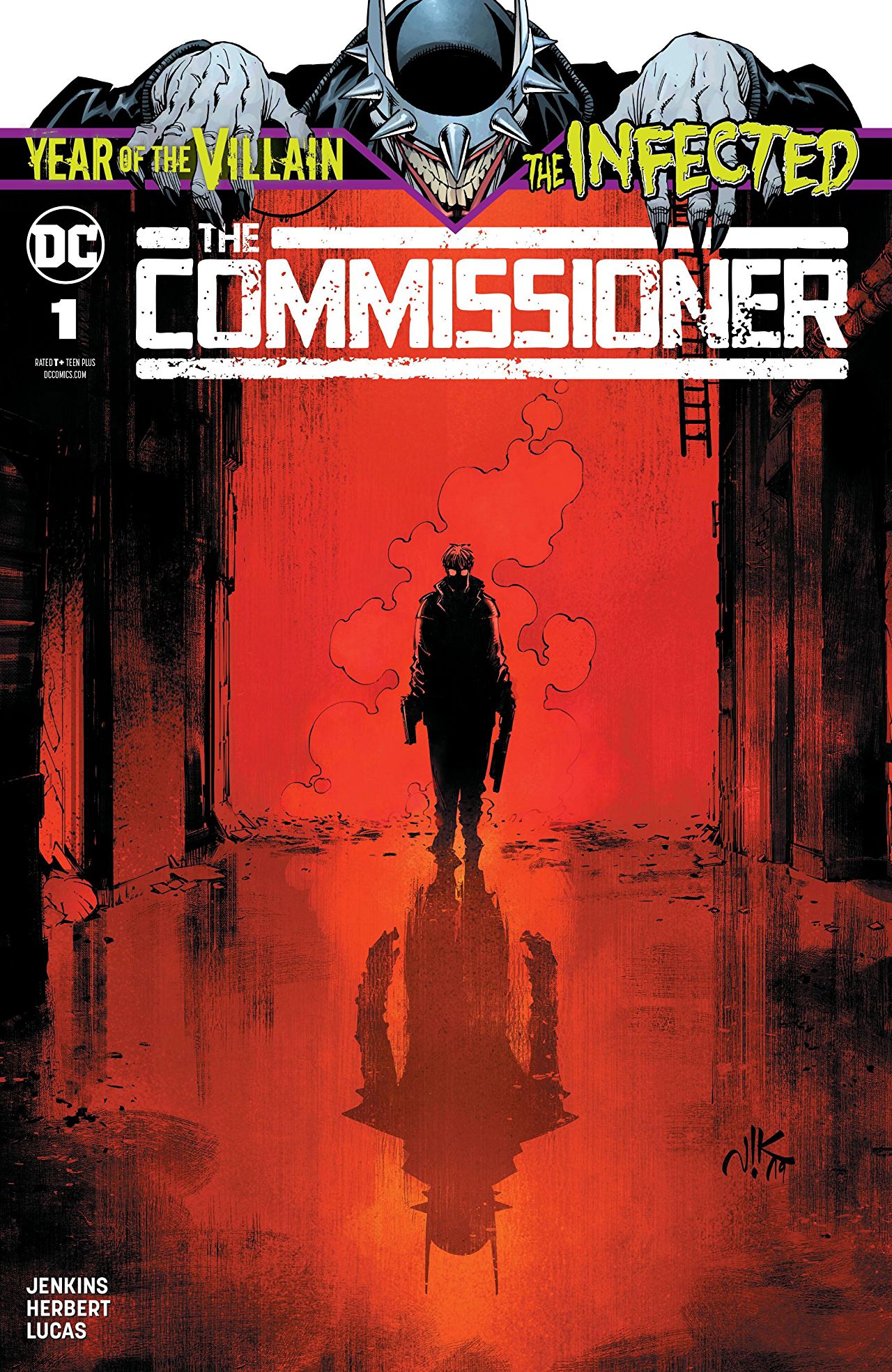 The Infected: The Commissioner #1 cover