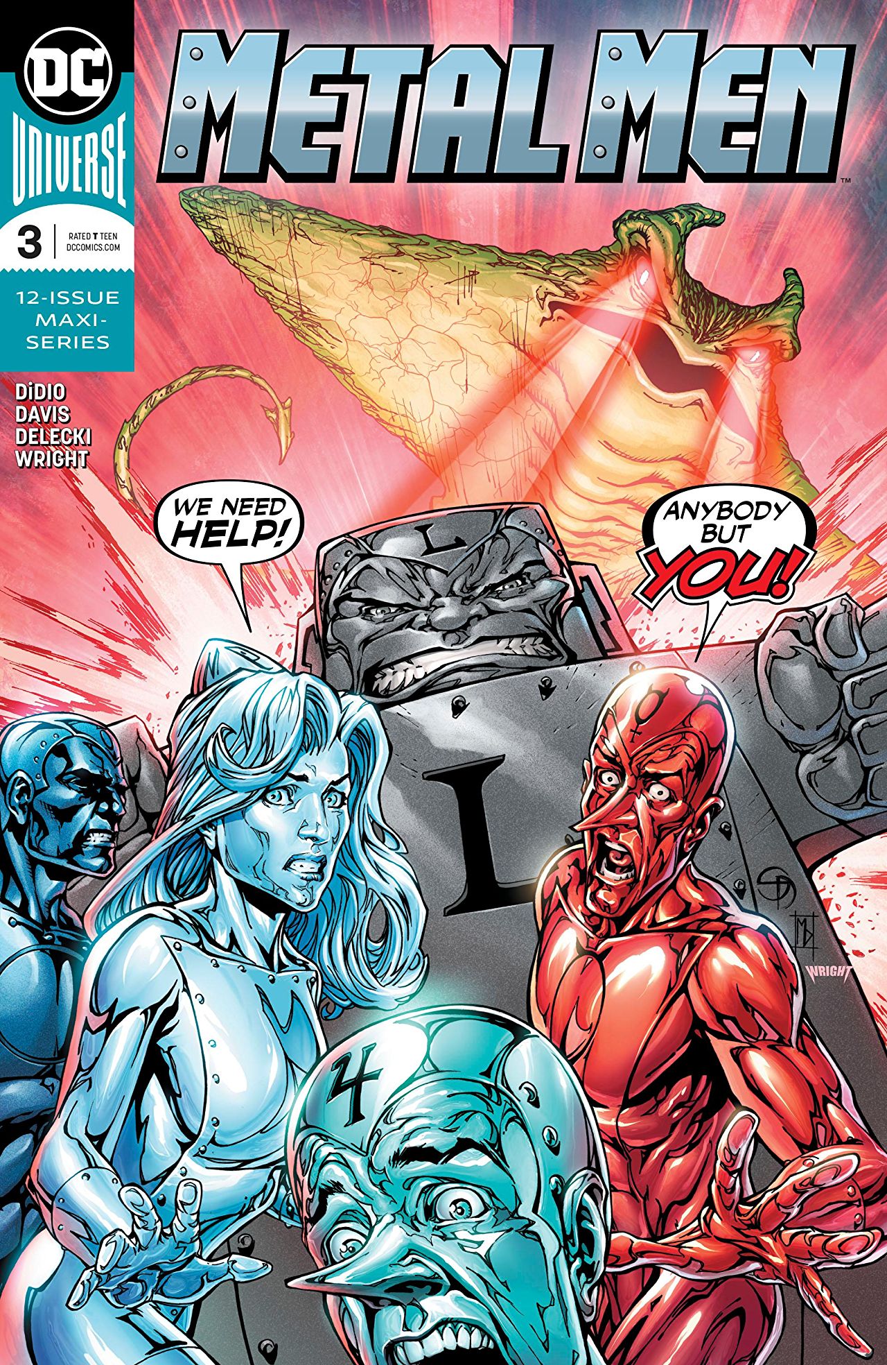 Metal Men #3 cover
