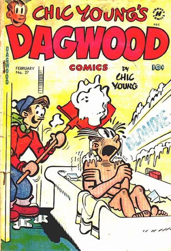 Chic Young's Dagwood Comics #27 cover