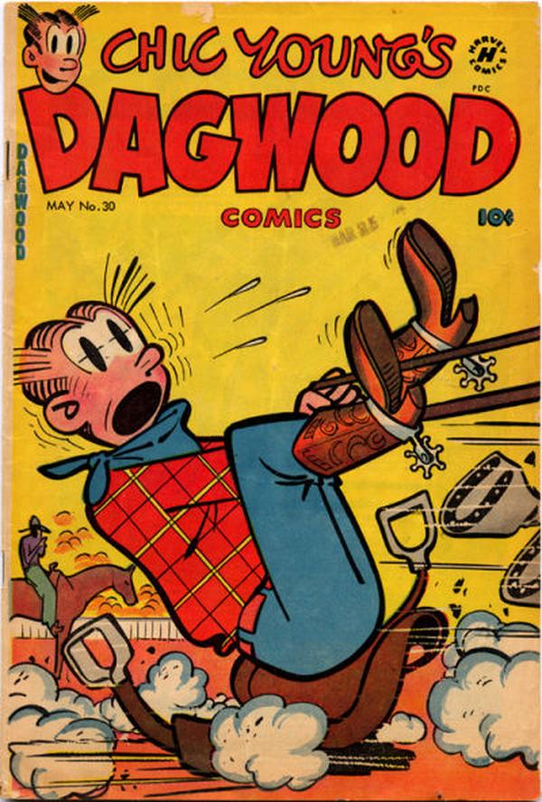 Chic Young's Dagwood Comics #30 cover
