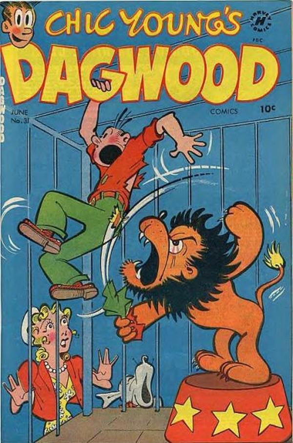 Chic Young's Dagwood Comics #31 cover