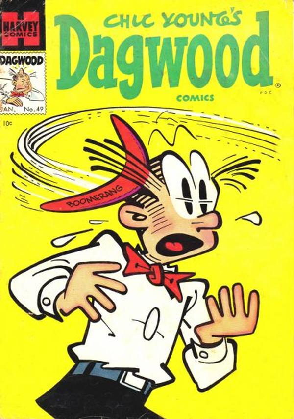 Chic Young's Dagwood Comics #49 cover
