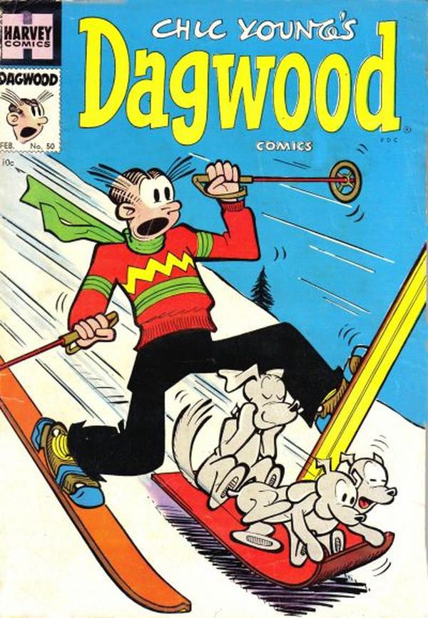 Chic Young's Dagwood Comics #50 cover