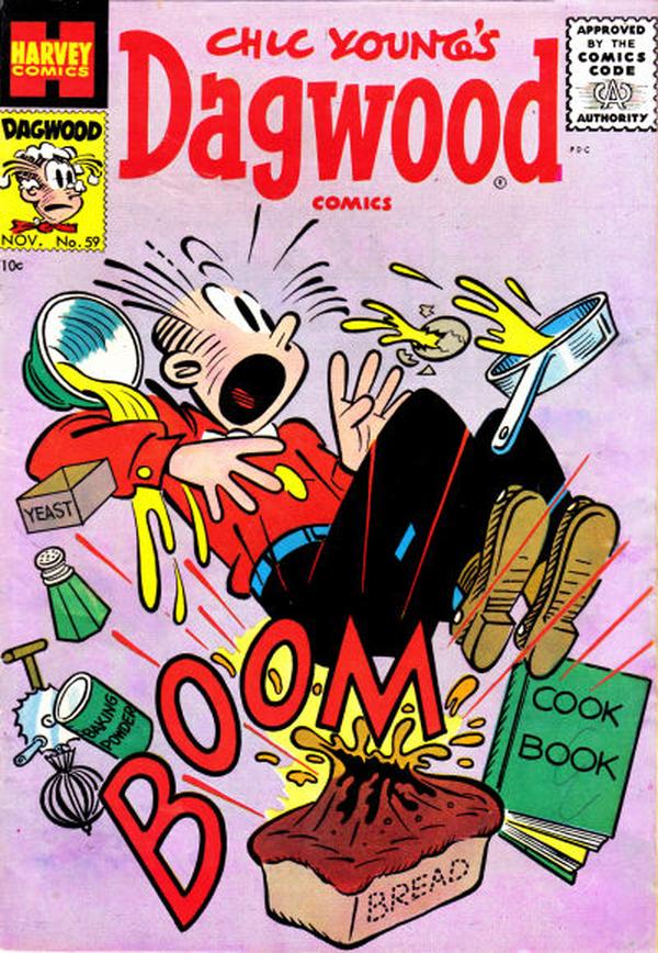 Chic Young's Dagwood Comics #59 cover