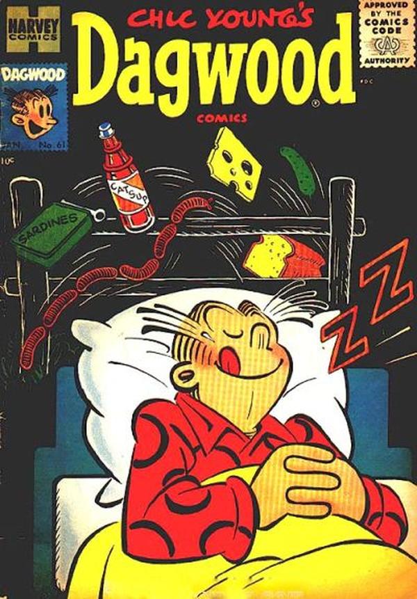 Chic Young's Dagwood Comics #61 cover
