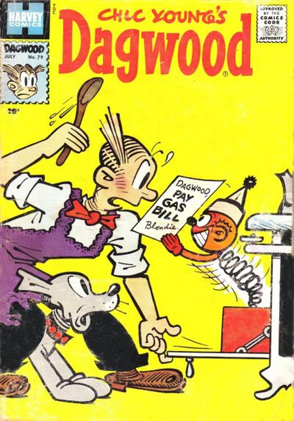 Chic Young's Dagwood Comics #79 cover